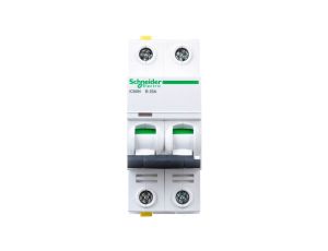 Wyłącznik nadprądowy 2P B 25A 6kA AC iC60N-B25-2 Acti9 A9F03225