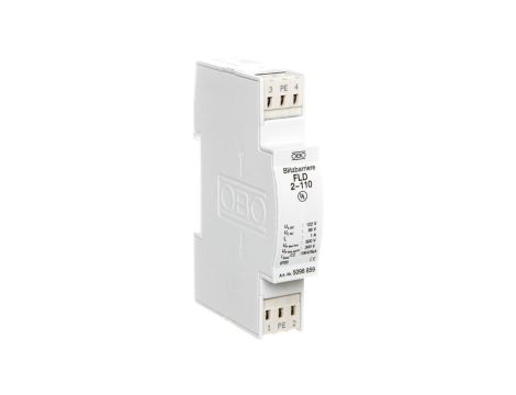 Ogranicznik przepięć dla systemów dwużyłowych 86VAC/122VDC 2,5kA 5kV FLD2-110 5098859
