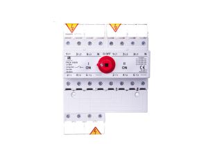 Przełącznik sieć-agregat 63A 3P+N (biegun N nierozłączalny) PRZK-3063NW01