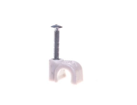 Uchwyt do kabli ISO 5mm z gwoździem 2x18mm 2005 18 LGR 2227347 /100szt./