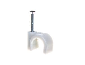 Uchwyt do kabli ISO 9mm z gwoździem 2x25mm 2009 25 LGR 2227711 /100szt./