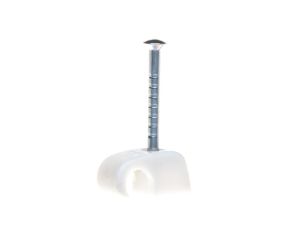 Uchwyt do kabli /4-7mm/ z gwoździem 2x25mm 2025 25 LGR 2228629 /100szt./