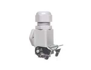 Zestaw kompletny 4+PE żeński /obudowa gniazda pulpitowa + wkład/ EPIC KIT H-A 4 BS AGS M20 75009621