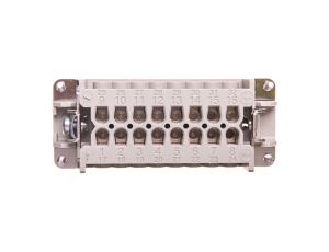Wkład złącza 16P+PE żeński 16A 500V EPIC H-BE 16 BS 10195100