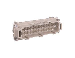 Wkład złącza 24P+PE męski 16A 500V EPIC H-BE 24 SS 10204000