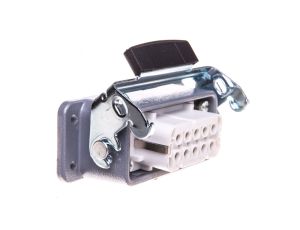 Zestaw kompletny 10+PE stykowy żeński /obudowa pulpitowa + wkład/ EPIC KIT H-A 10 BS AG 75009627