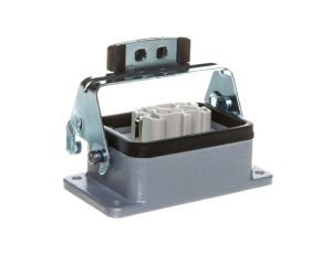 Zestaw kompletny 6+PE stykowy żeński /obudowa wtyczki + wkład/ KIT H-BE 6 BS AG 75009637