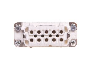 Wkład złącza 10P+PE żeński 16A 250V EPIC H-A 10 BS 10441000