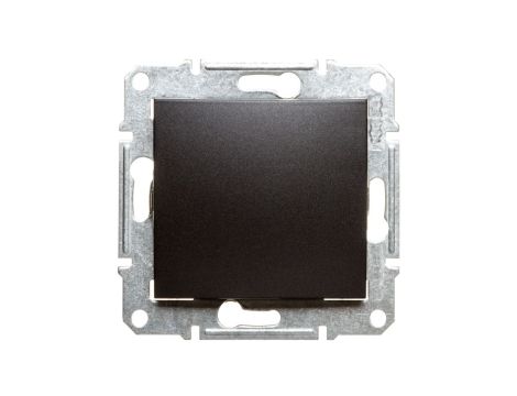 SEDNA Łącznik jednobiegunowy 10AX grafitowy IP44 SDN0100370