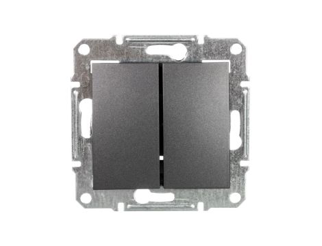 SEDNA Łącznik świecznikowy 10AX grafitowy IP20 SDN0300170