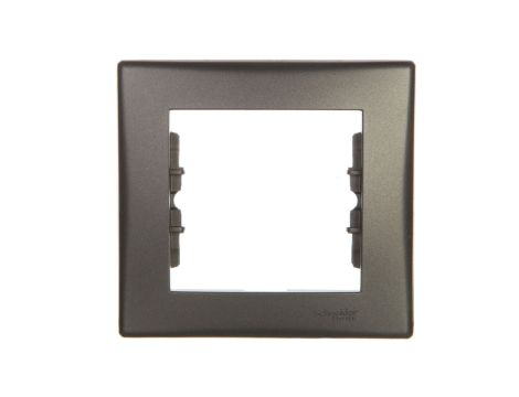 SEDNA Ramka pojedyncza grafitowa SDN5800170