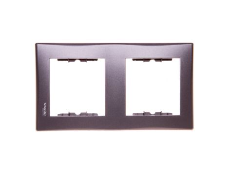 SEDNA Ramka podwójna pionowa grafitowa SDN5801170