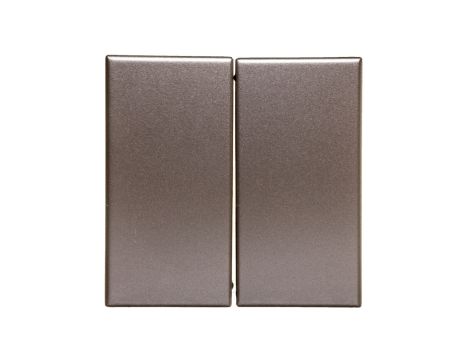 DANTE Klawisz podwójny inox 454125