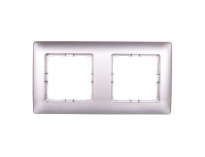 VENA Ramka podwójna aluminium 514082