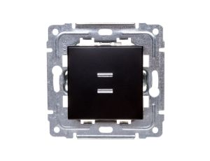 DANTE Przycisk światło / dzwonek podświetlany czarny 460910