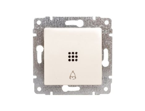 VENA Przycisk /dzwonek/ z podświetleniem krem 520314