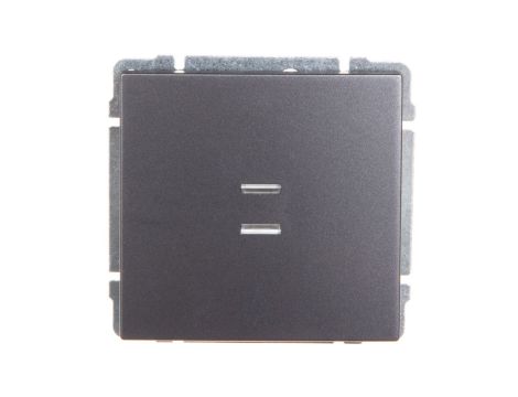 KOS66 Przycisk /światło/ podświetlany grafit 626013