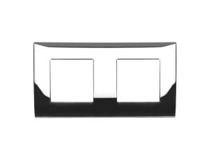 DANTE Ramka podwójna tworzywo galwanizowane CHROM 457082