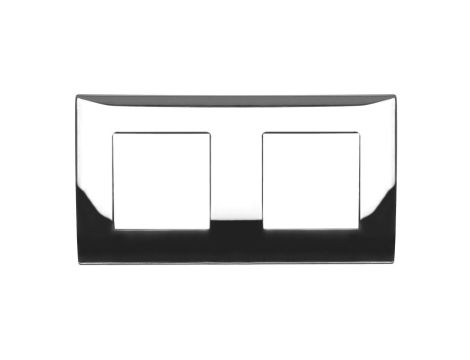 DANTE Ramka podwójna tworzywo galwanizowane CHROM 457082