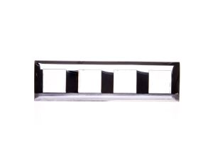DANTE Ramka poczwórna tworzywo galwanizowane CHROM 457084