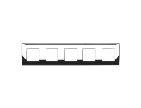 DANTE Ramka pięciokrotna tworzywo galwanizowane CHROM 457085