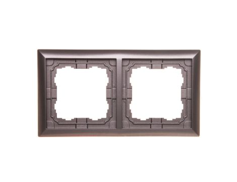 KOS66 Ramka podwójna grafit 666082