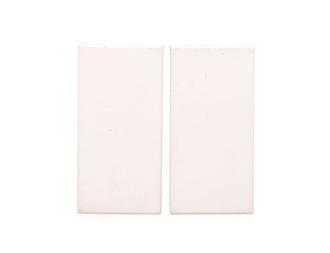 VENA Klawisz podwójny 2szt. 22,5x45 białe 510480