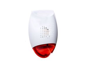 Sygnalizator optyczno-akustyczny, zewnętrzny, z czerwonym światłem LED SP-500 R