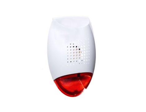 Sygnalizator optyczno-akustyczny, zewnętrzny, z czerwonym światłem LED SP-500 R