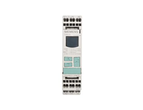 Przekaźnik kontroli prądu 1-fazowy 0,1-10A 1P 0,1-20sek 24-240V AC/DC 3UG4622-2AW30