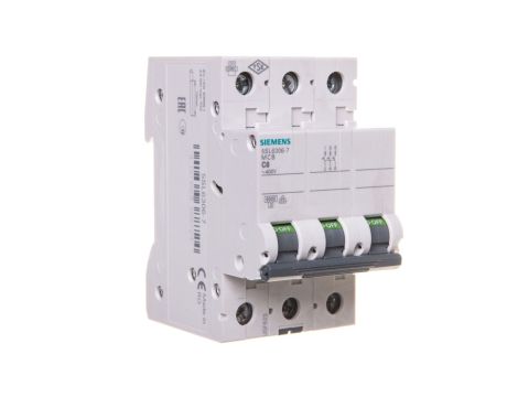 Wyłącznik nadprądowy 3P C 6A 6kA AC 5SL6306-7