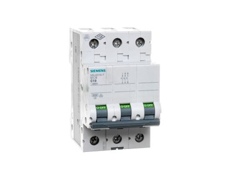 Wyłącznik nadprądowy 3P C 10A 6kA AC 5SL6310-7