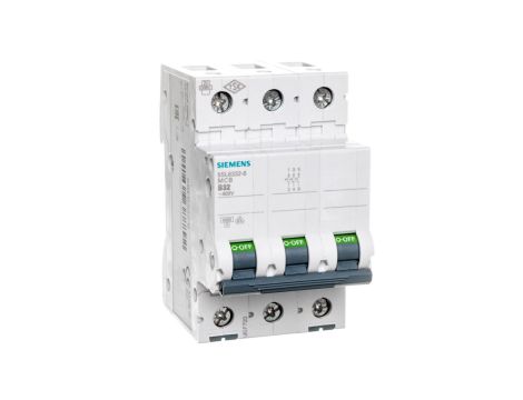 Wyłącznik nadprądowy 3P B 32A 6kA AC 5SL6332-6