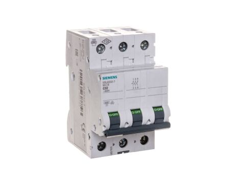 Wyłącznik nadprądowy 3P C 32A 6kA AC 5SL6332-7