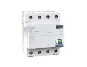 Wyłącznik różnicowoprądowy 4P 40A 0,03A Typ AC 30mA 400V SENTRON 5SV4344-0