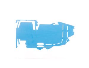 Wspornik szyny zbiorczej bez funkcji blokady końcowej do montażu zatrzaskowego na TS 35 niebieski 2009-304 /25szt./