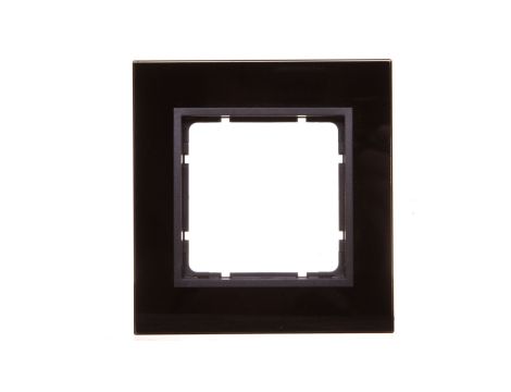 Berker B7 GLAS Ramka pojedyncza pozioma/ pionowa szklana antracytowa 10116616