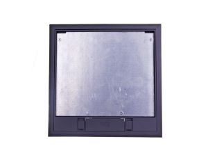 Kompletna kaseta z puszkami 12xM45, PA stalowo-szary RAL 7011 UD GES9-2 7011 7427470