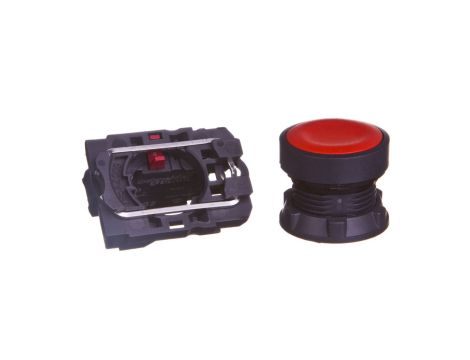 Przycisk sterowniczy 22mm czerwony z samopowrotem 1R XB5AA42