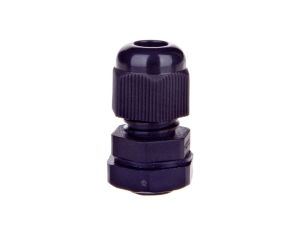 Dławnica kablowa poliamidowa M12 IP68 DP-EN 12 HM BK czarna E03DK-01040120101 /100szt./