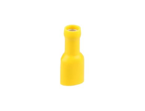 Nasuwka całkowicie izolowana NCI 9,5-6/1,2 PCV żółta E10KN-03010303101 /100szt./