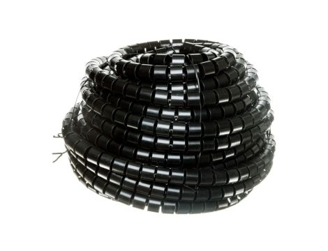 Wężyk ochronny elastyczny WE-25 czarny E01WS-01030100401 /20m/