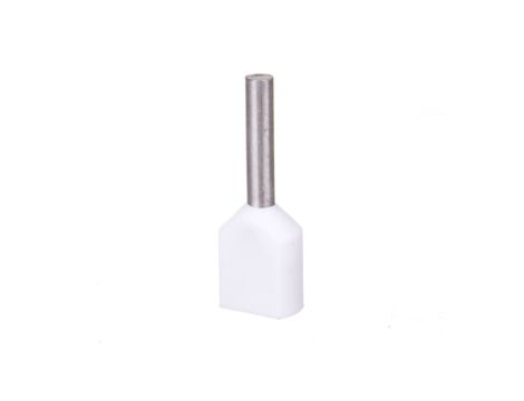 Końcówka tulejkowa izolowana HI 2X0,5/8 DIN E08KH-02020100201 /500szt/