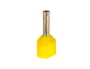 Końcówka tulejkowa izolowana HI 2X1/8 E08KH-02020100901 /500szt/