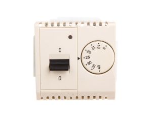 Simon Basic Regulator temperatury z czujnikiem wewnętrznym 5-40C beżowy BMRT10w.02/12
