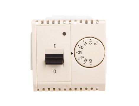 Simon Basic Regulator temperatury z czujnikiem wewnętrznym 5-40C beżowy BMRT10w.02/12