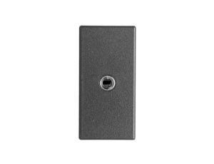 Simon Connect Gniazdo K45/2 audio żeńskie 3,5mm stereo mini-jack czarny K123B/14