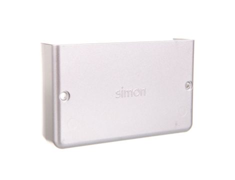 Simon Connect Zakończenie kanału kablowego Cabloplus ALU 90x55mm anodyzowane aluminium TKA905502