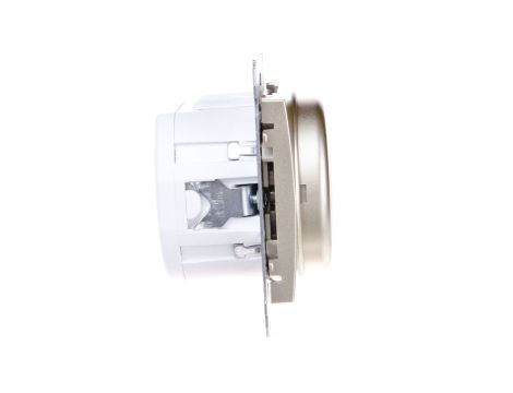 Simon 54 Regulator 1–10V do załączania i regulacji źródeł światła złoty mat DS9V.01/44