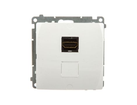 Simon Basic Gniazdo HDMI białe BMGHDMI.01/11